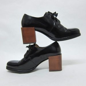 Lemaire Block Heel Oxfords